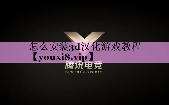 怎么安装3d汉化游戏教程